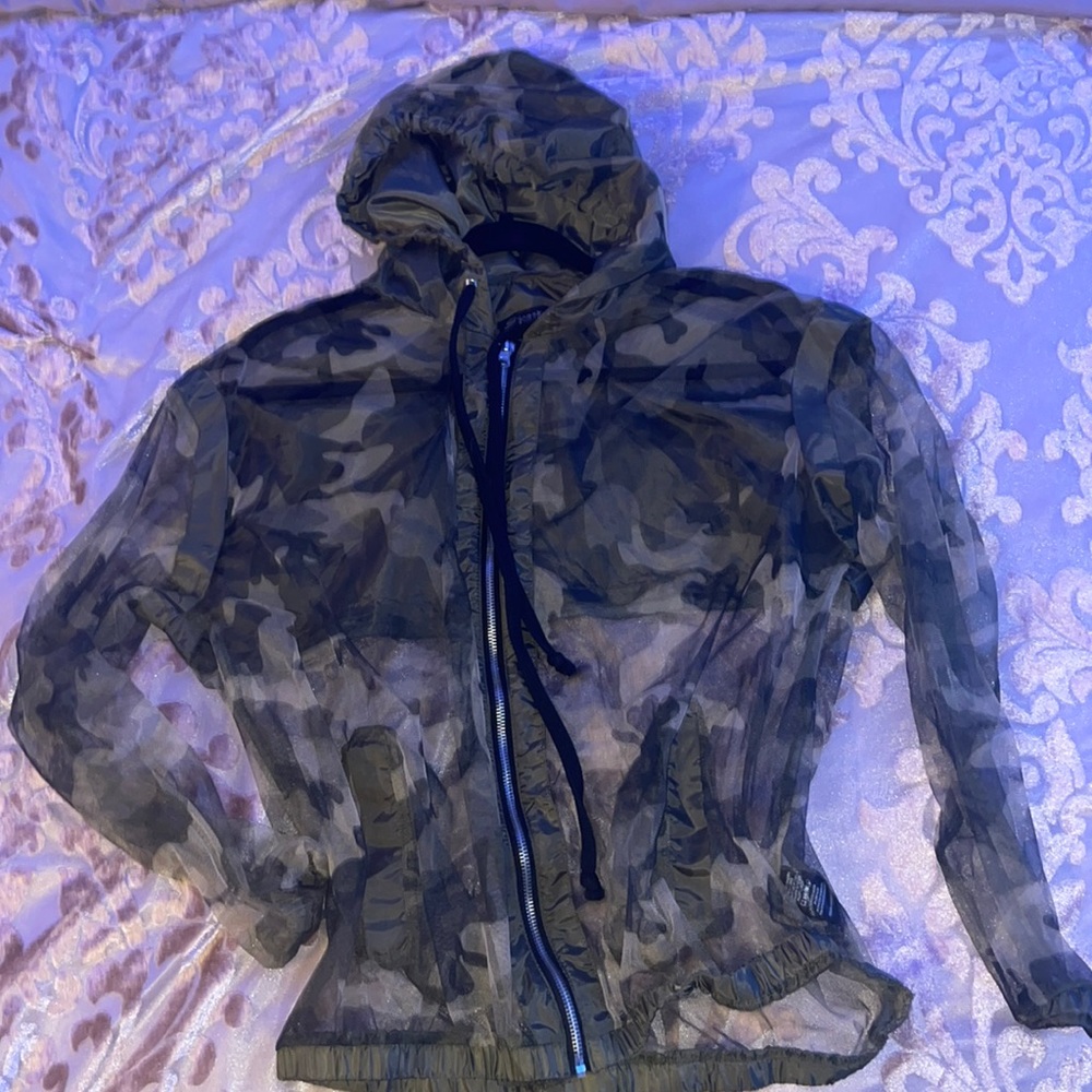Army Jacket / see through
